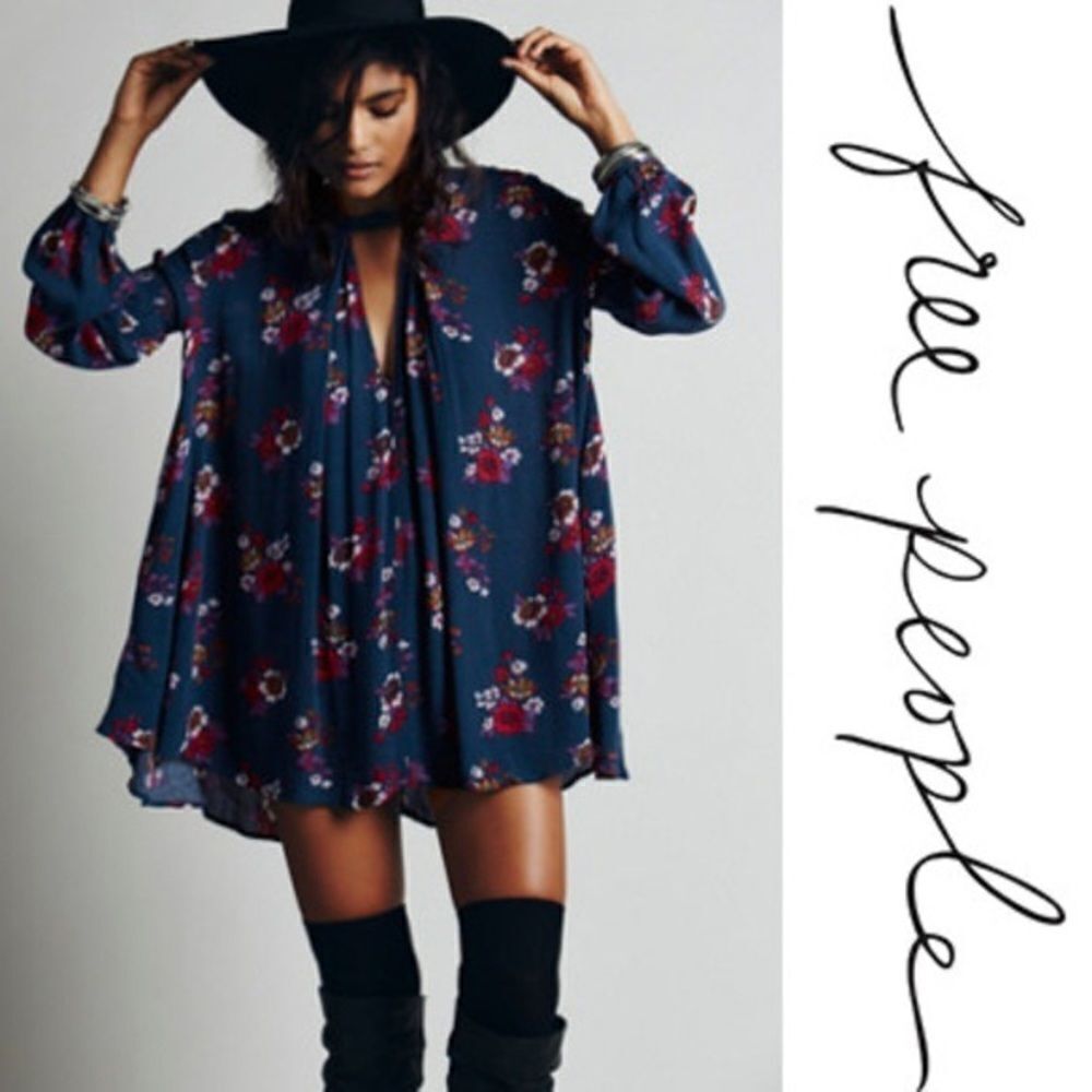 ✨HP✨Free People Floral Swing Tunic✨